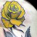 Tattoos - yellow rose - 67685